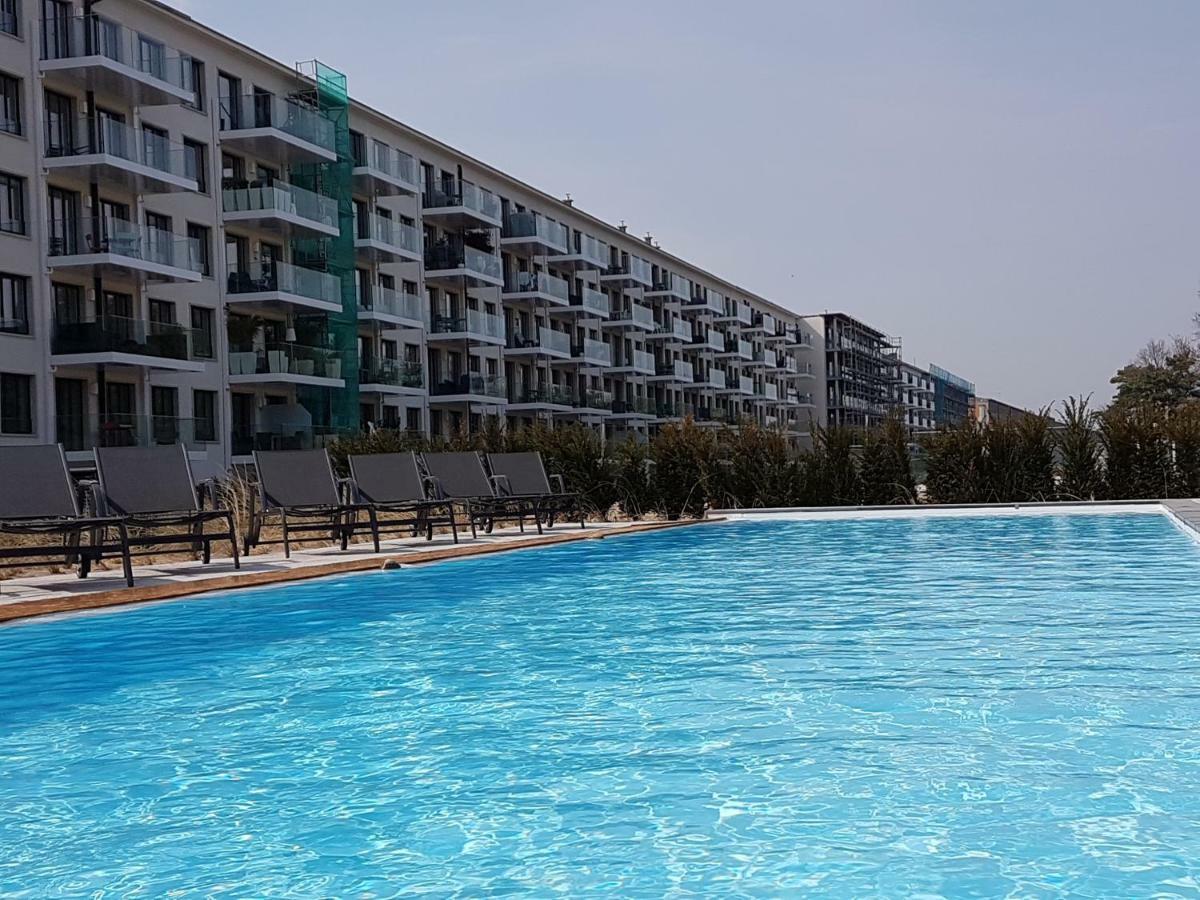 Prora Solitaire Apartment Mit Meerblick Block 2 Остзебад Бинц Екстериор снимка